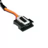 Поворотный шаговый мотор (двигатель жалюзи) кондиционера 12V MP28GA LL-07411 Вал (Н-9 мм, D-5 мм)